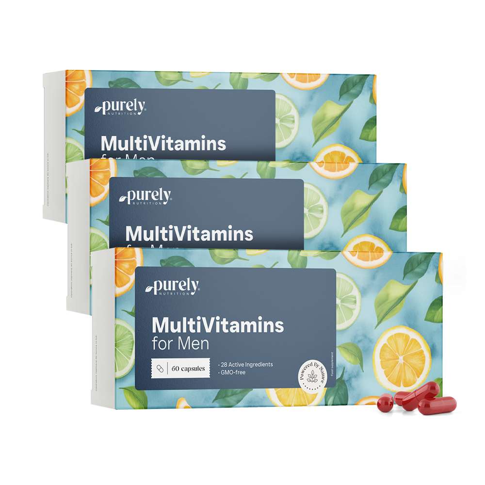 3x Мултивитамини за мъже, общо 180 капсули