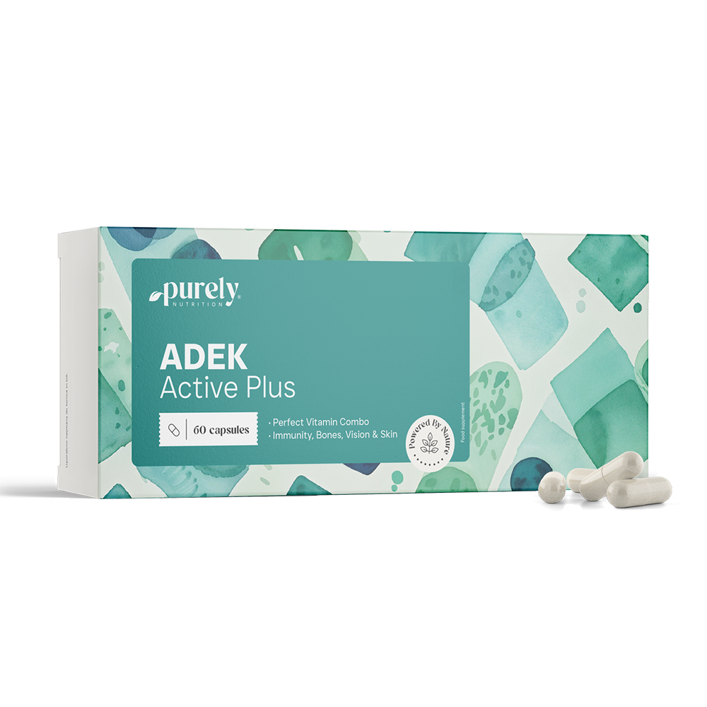Витамини ADEK Active Plus, 60 капсули