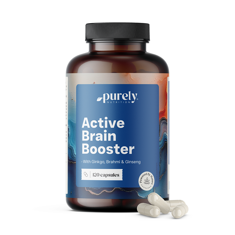 Active Brain Booster – подпомагане на когнитивната функция, 120 капсули