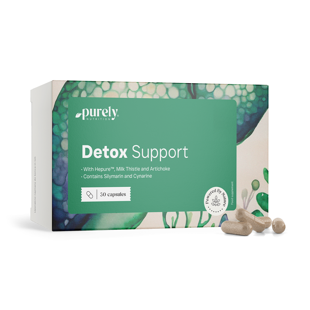 Detox Support - комплекс от артишок и бял трън, 30 капсули