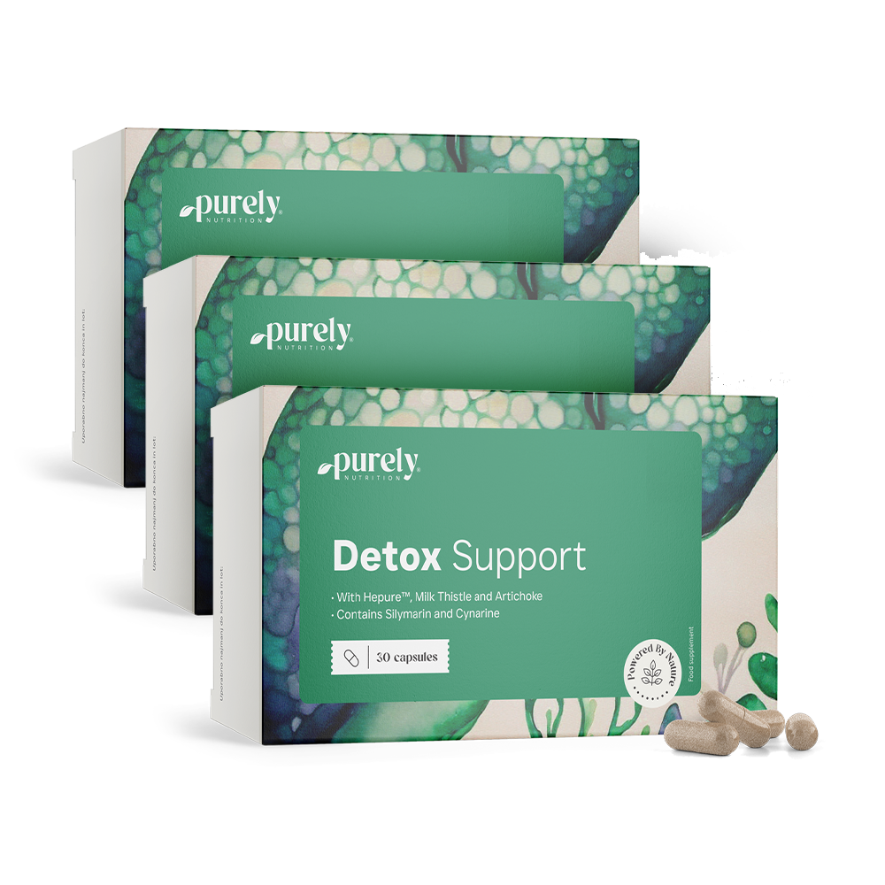 3x Detox Support - комплекс от артишок и бял трън, общо 90 капсули