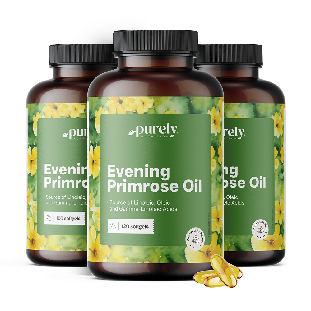 3x Масло от вечерна иглика 1000 мг, общо 360 меки капсули