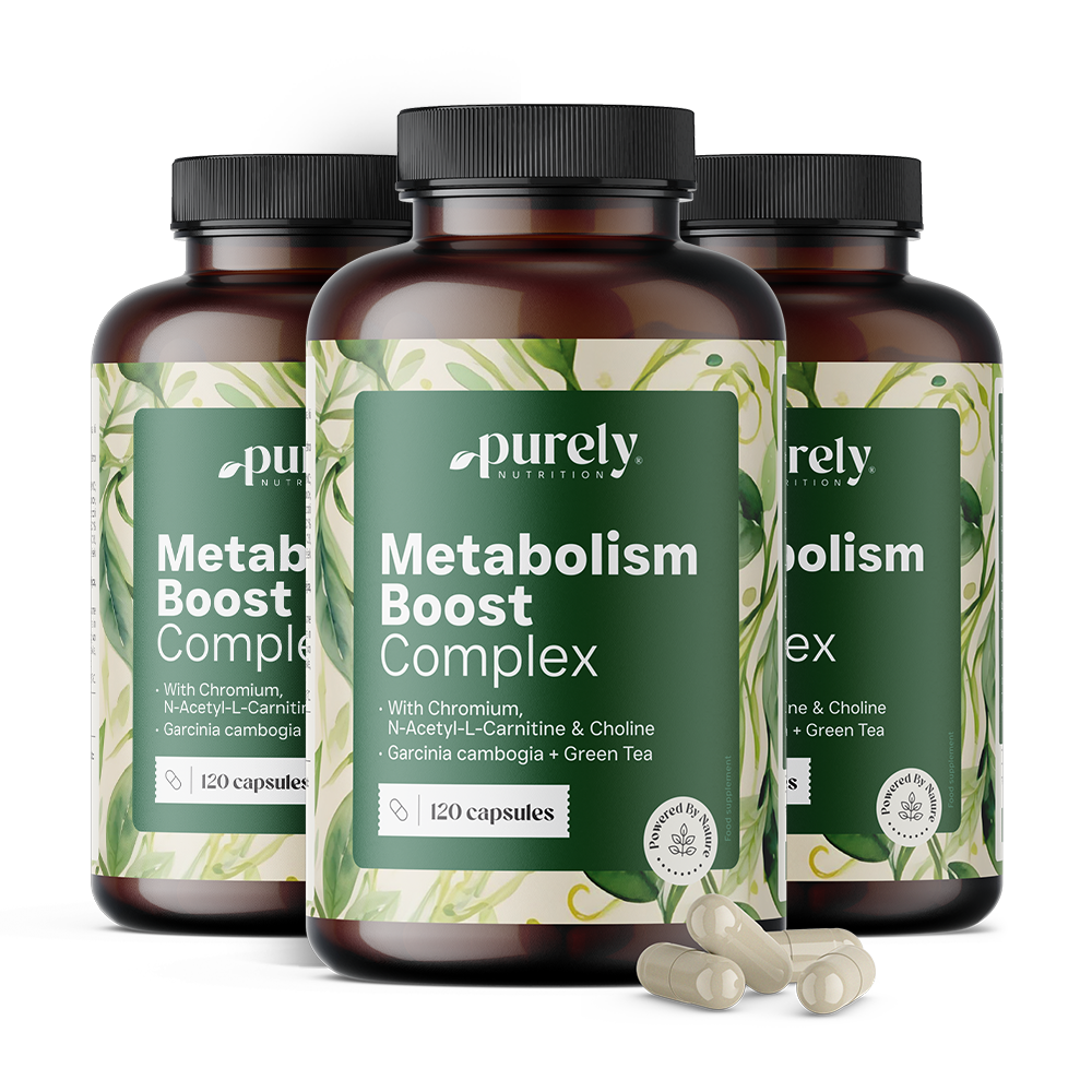 3x Metabolism Boost – Комплекс за подкрепа на метаболизма, общо 360 капсули