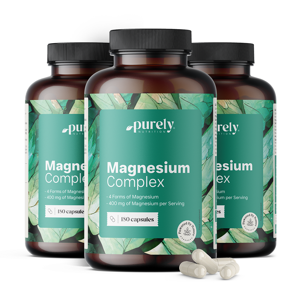 3x Магнезий комплекс 400 мг, общо 540 капсули