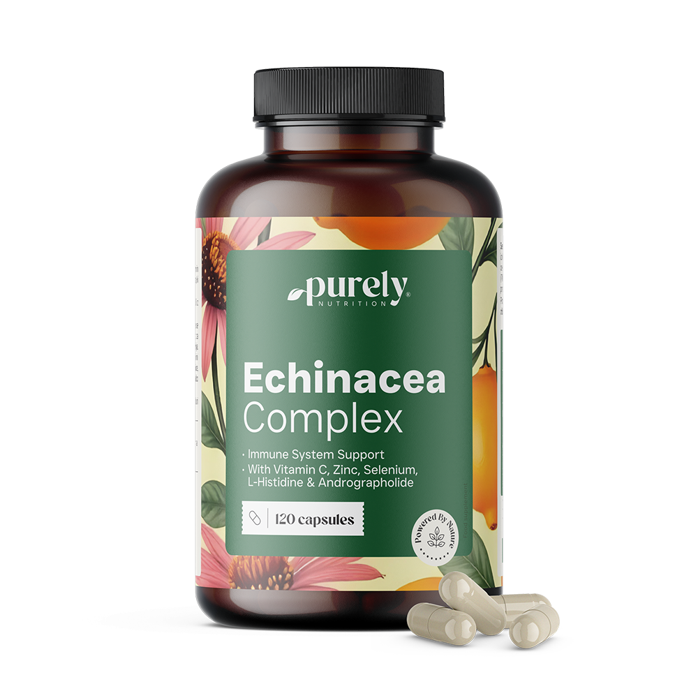 Комплекс за имунната система с пурпурна ехинацея, 120 капсули