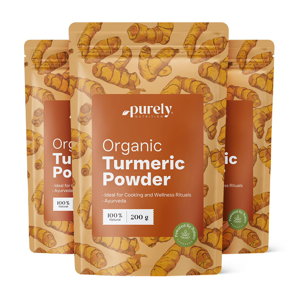 3x BIO Куркума на прах, общо 600 г