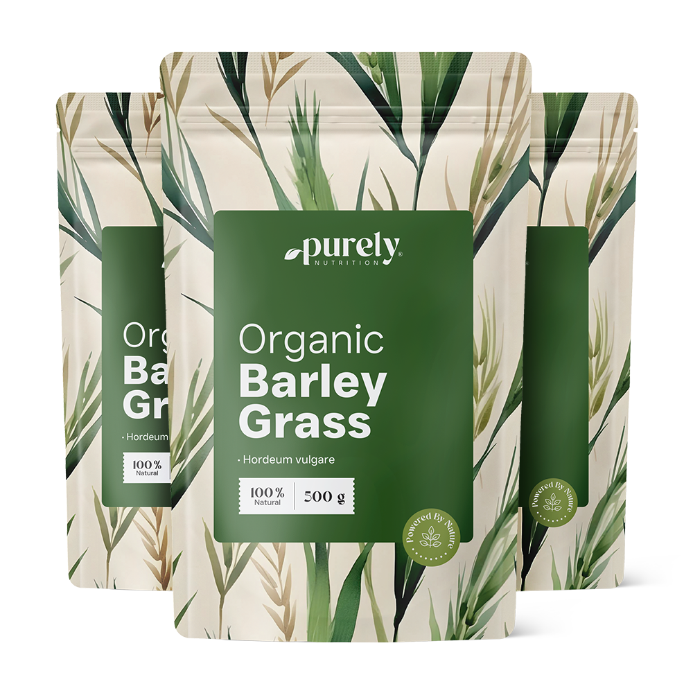 3x BIO Ечемична трева, общо 1500 г