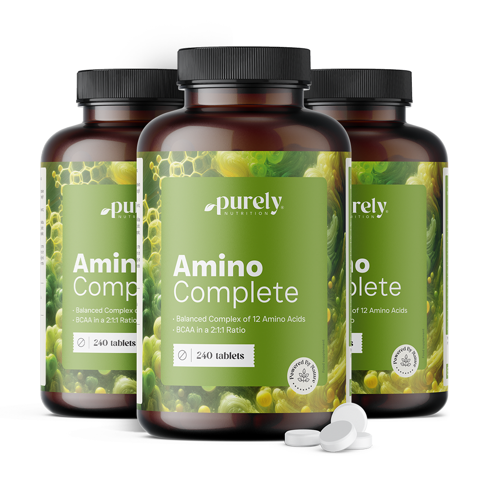 3x Amino Complete – балансиран комплекс от 12 аминокиселини, общо 720 таблетки